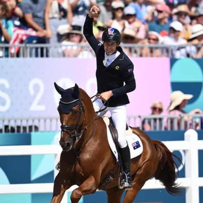 Aussie Chris Burton grabs eventing silver on gift horse