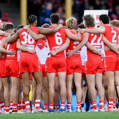 Swans focus on ending form slump, not AFL ladder