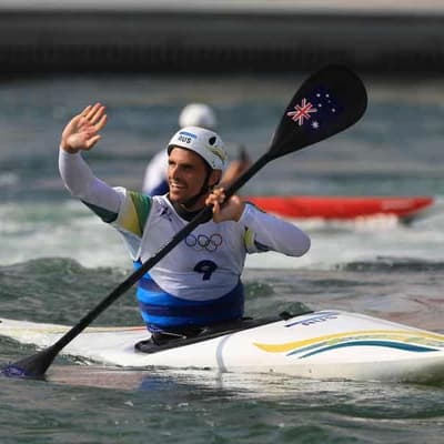 Kayaker Anderson can't match Italian's golden run