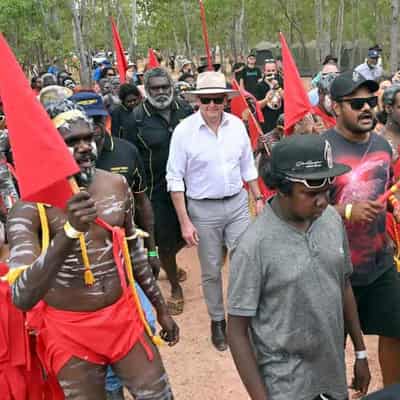 Hope for 'better future' as PM lands at Garma Festival