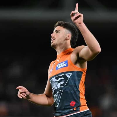 Dislocated finger downs Giant until at least finals