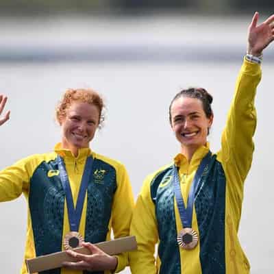 Australian women's pair join elite group with bronze