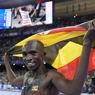 Uganda's Joshua Cheptegei wins Olympic 10,000m gold