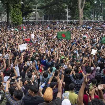 Deadly clashes as Bangladesh government imposes curfew