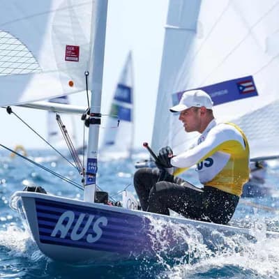 Aussie Wearn in box seat for consecutive sailing golds