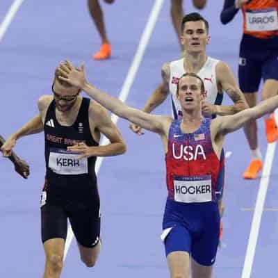 American Cole Hocker wins shock Olympic 1500m gold