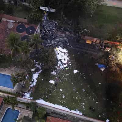 Brazil plane spun before crash, killing all 61 on board