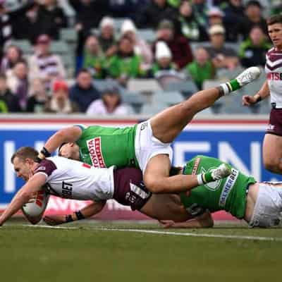 Turbo stars as Manly crush Raiders' finals hopes