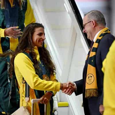 Gold rush down under as our Olympians return from Paris