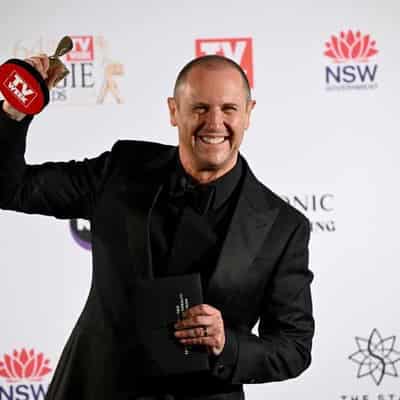 Live on TV, Gold Logie winner gets a tattoo on his bum