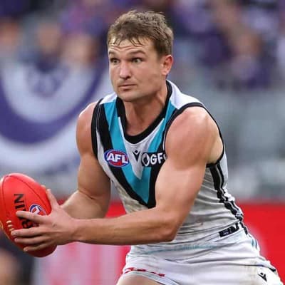 Port Adelaide's Wines refutes AFL trade talk yet again