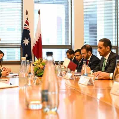 Australia, Qatar talk Gaza ceasefire during PM's visit