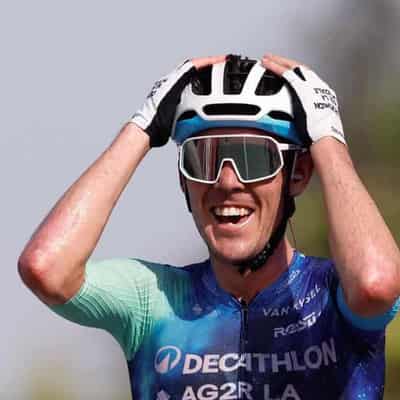 Aussie O'Connor in a world of his own at La Vuelta