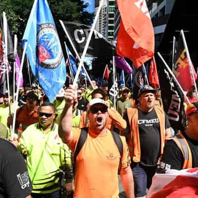 Construction workers plan protests over takeover move