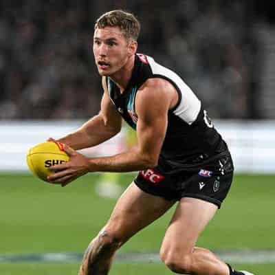 AFL season over for injured Port defender Kane Farrell