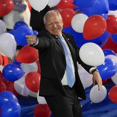 Naked dancing is not part of the Tim Walz story