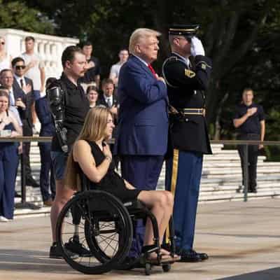 US Army defends cemetery employee in Trump incident