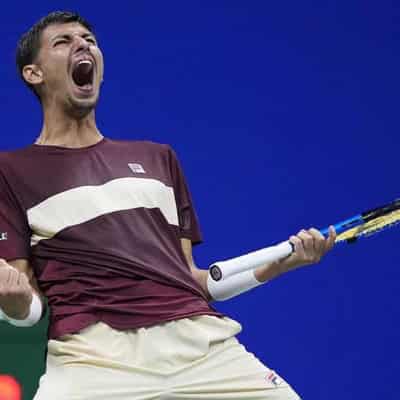 Aussie Popyrin stuns Djokovic to make US Open's last 16