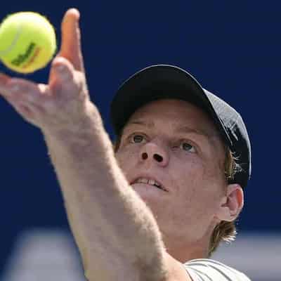 Top seed Sinner dominates, but wary amid US Open upsets