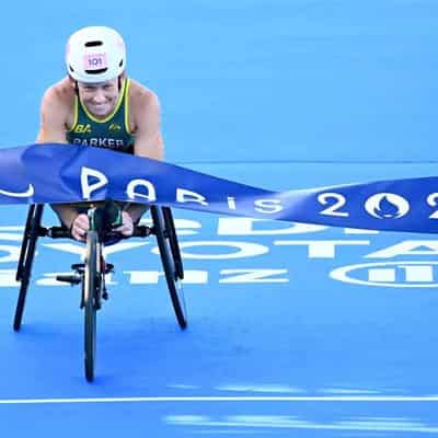 Triathlon gold completes Parker's Paralympic redemption