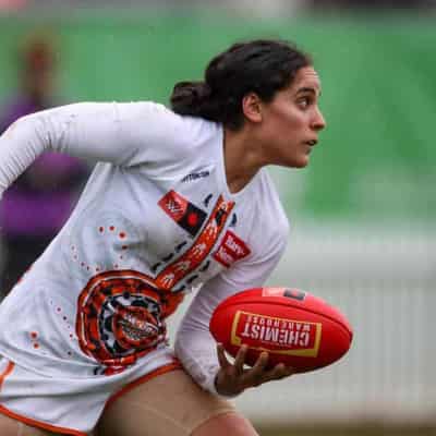 From fake name to AFLW milestone for GWS star Zreika