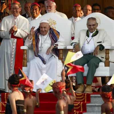 Pope cheers East Timor while nodding to abuse scandal