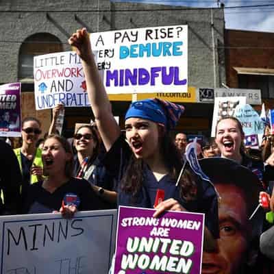 'Not going away': nurses, midwives demand wage increase