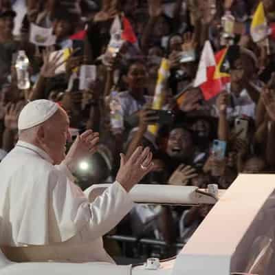 East Timor turns out in force for mass with the Pope