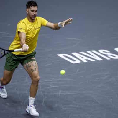 'Perfect day' as Aussies power towards Davis Cup finals