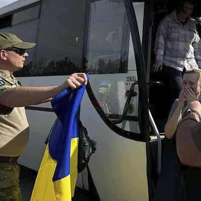 Ukraine Kursk incursion 'slows Russia' as POWs swapped