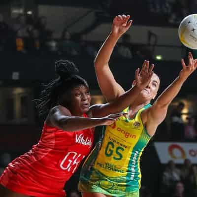 Garbin stars as Australia down England in netball Test