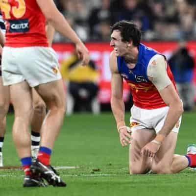 Injured Lions ruck McInerney to miss AFL grand final