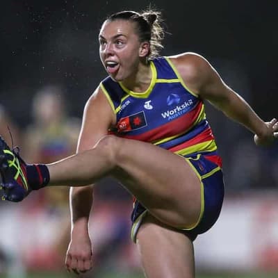 Crows crush Essendon to go top of AFLW ladder