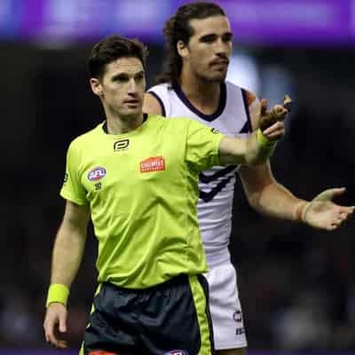 GF debutant joins veteran umpires for AFL decider