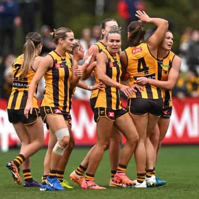 Star Cat McDonald injured as Hawks continue AFLW march