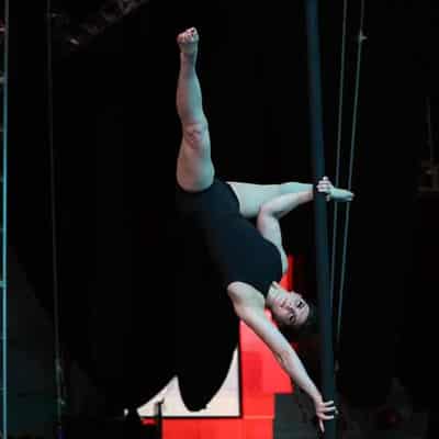 Acrobatic hopefuls flip into circus degree restart