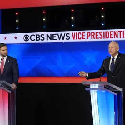 Walz, Vance clash politely at US vice president debate