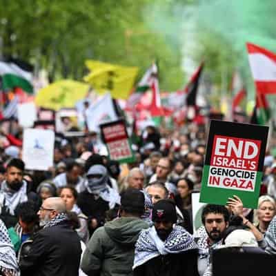 Police go-ahead for contentious pro-Palestine rally