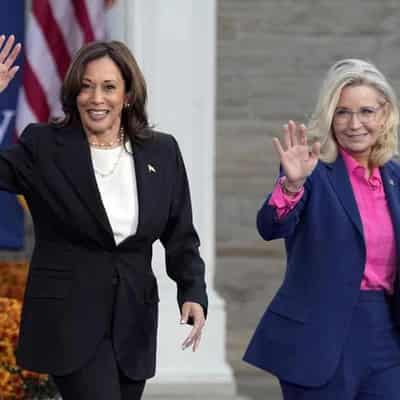 Republican Trump antagonist campaigns alongside Harris