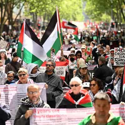 Defiant pro-Palestine supporters vow to keep rallying