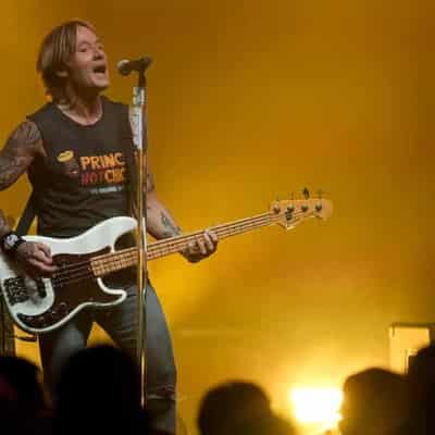 'Two hours of cardio', Keith Urban relishes performing