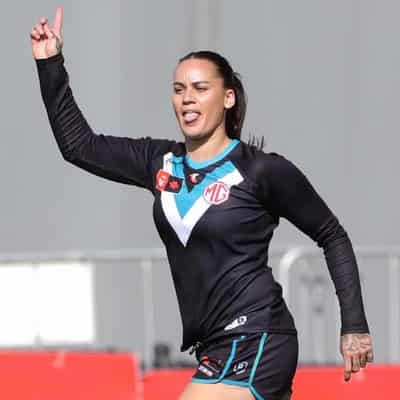 Port beat Collingwood, move into AFLW top eight