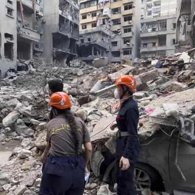 At least 22 killed in Israeli strikes in central Beirut