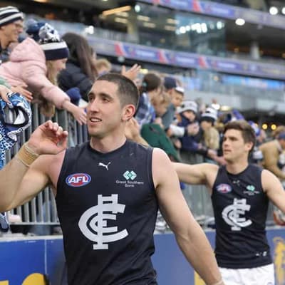 Weitering signs extension to stay in AFL's Blue heaven