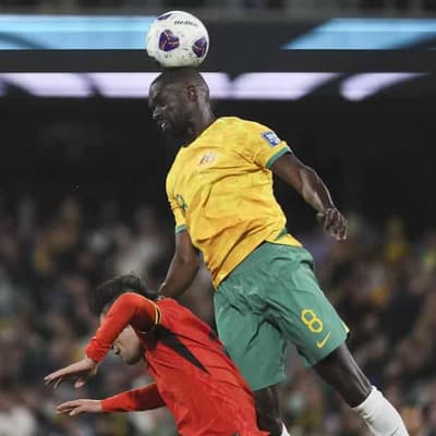 Friends Geria and Deng relish competing as Socceroos