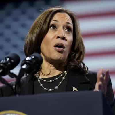 Harris blasts Trump's 'enemy from within' comments