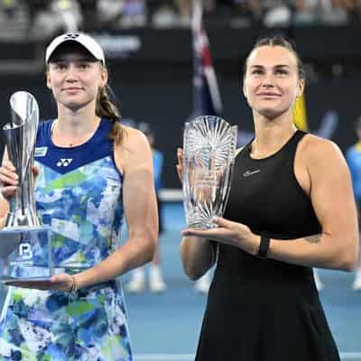 Sabalenka opts for Brisbane return before Open defence