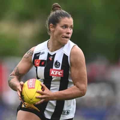 Magpies captain Davey to miss rest of the AFLW season