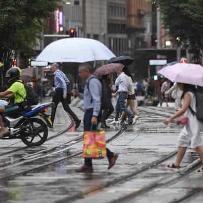 Motorists urged to stay home instead as storms build