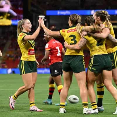 Jillaroos winger stars in record 17-try PNG romp